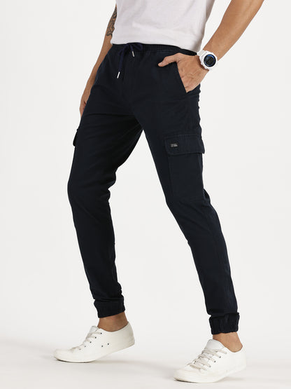 Men's Cargo Joggers - Dark