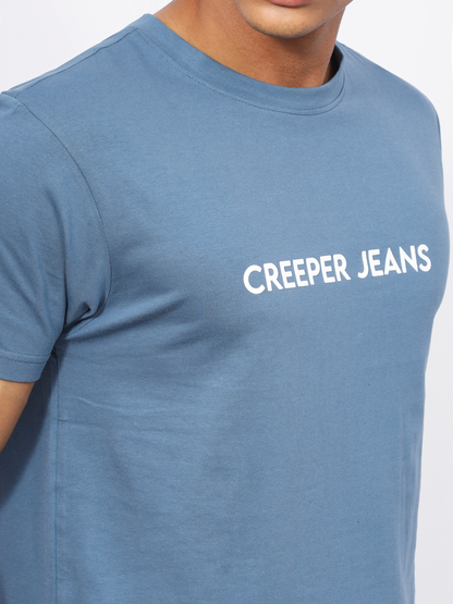 Creeper Crewcial Tee - Azure