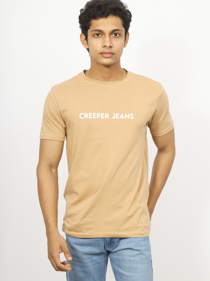 Creeper Crewcial Tee - Bisque