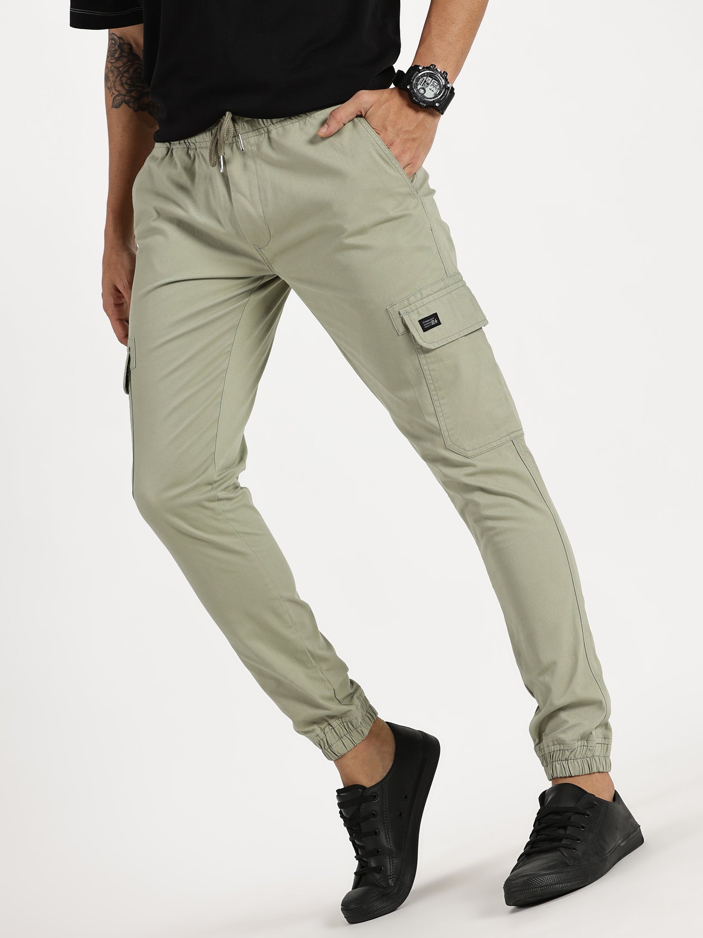 Men's Cargo Joggers - Pista