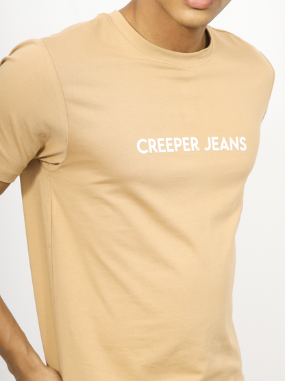 Creeper Crewcial Tee - Bisque
