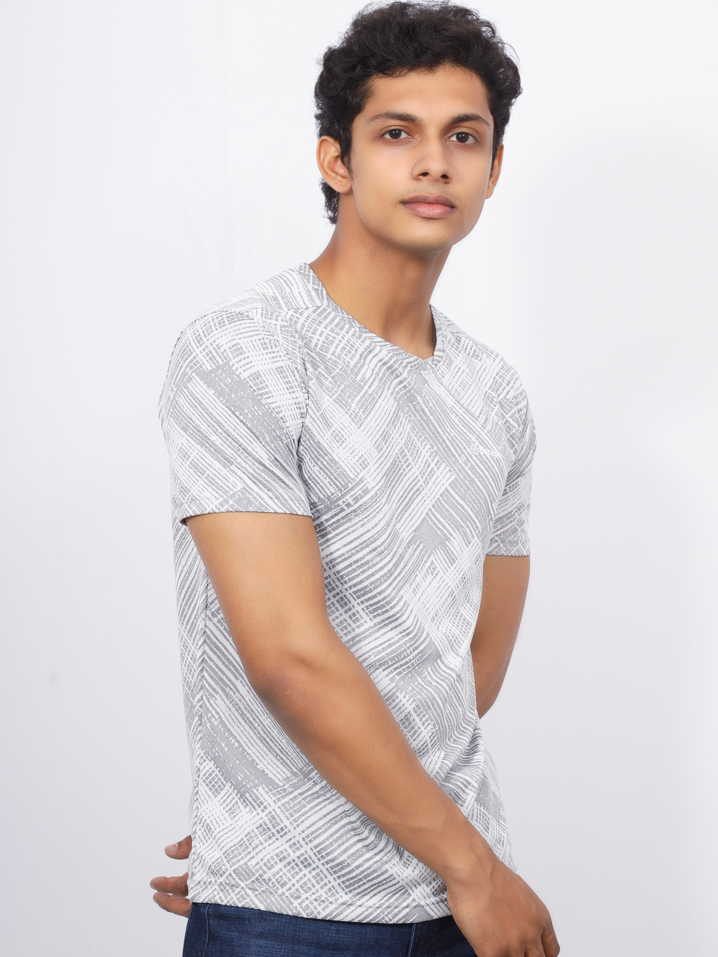 Move-With-You Active Tee - Abstract