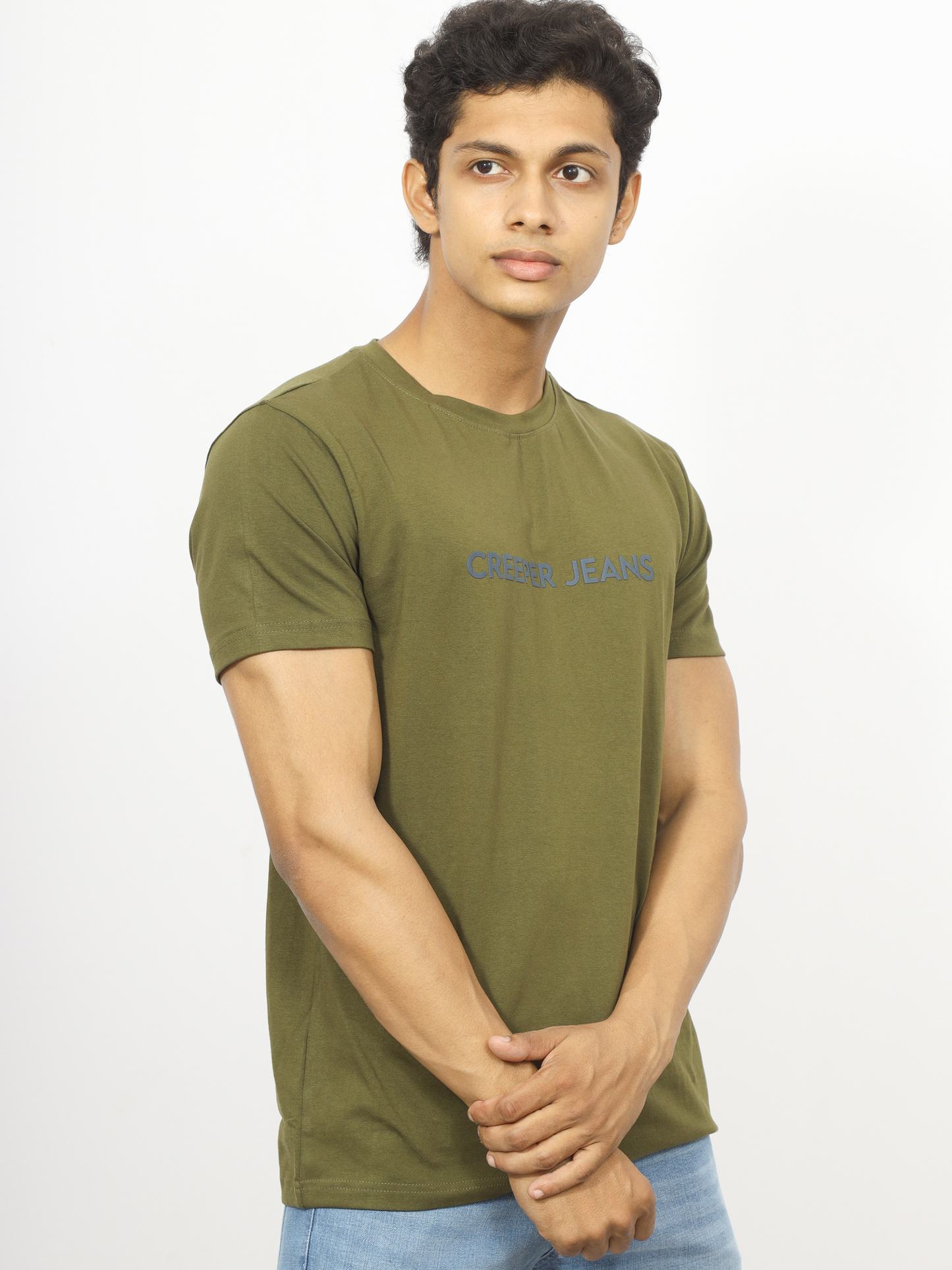 Creeper Crewcial Tee - Chartreuse