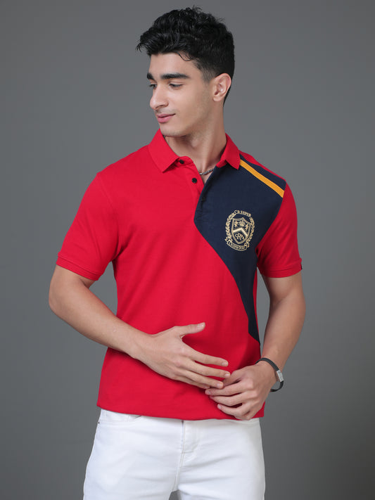 Madrasis Polo Tees - Brit Red