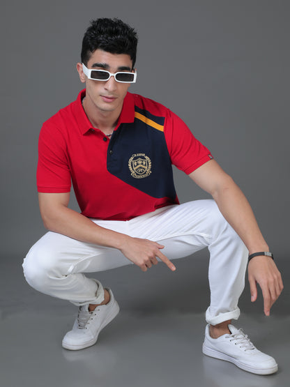 Madrasis Polo Tees - Brit Red