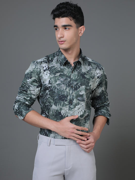 The Tropical Party Shirt - Green