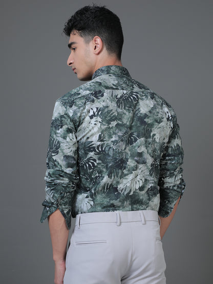 The Tropical Party Shirt - Green