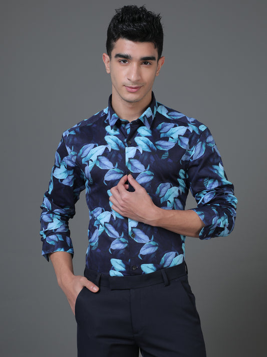 The Tropical Party Shirt - Blue