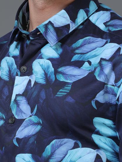 The Tropical Party Shirt - Blue
