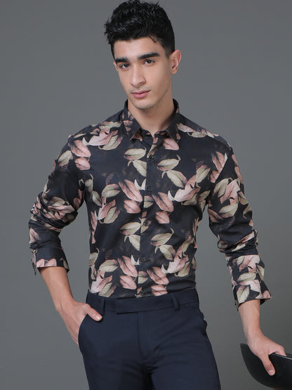 The Tropical Party Shirt - Black