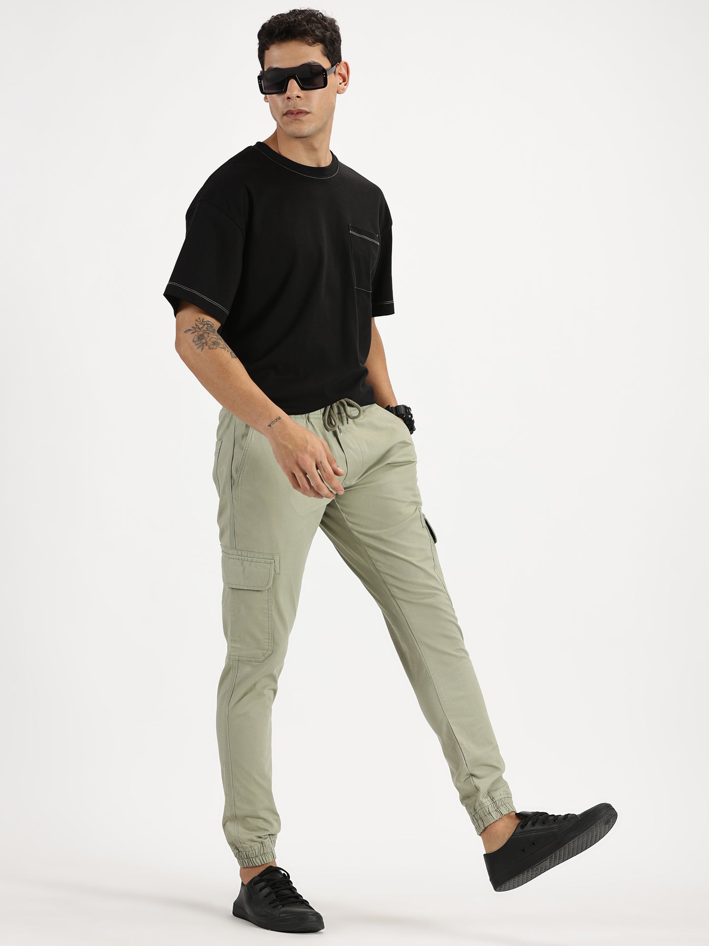 Men's Cargo Joggers - Pista