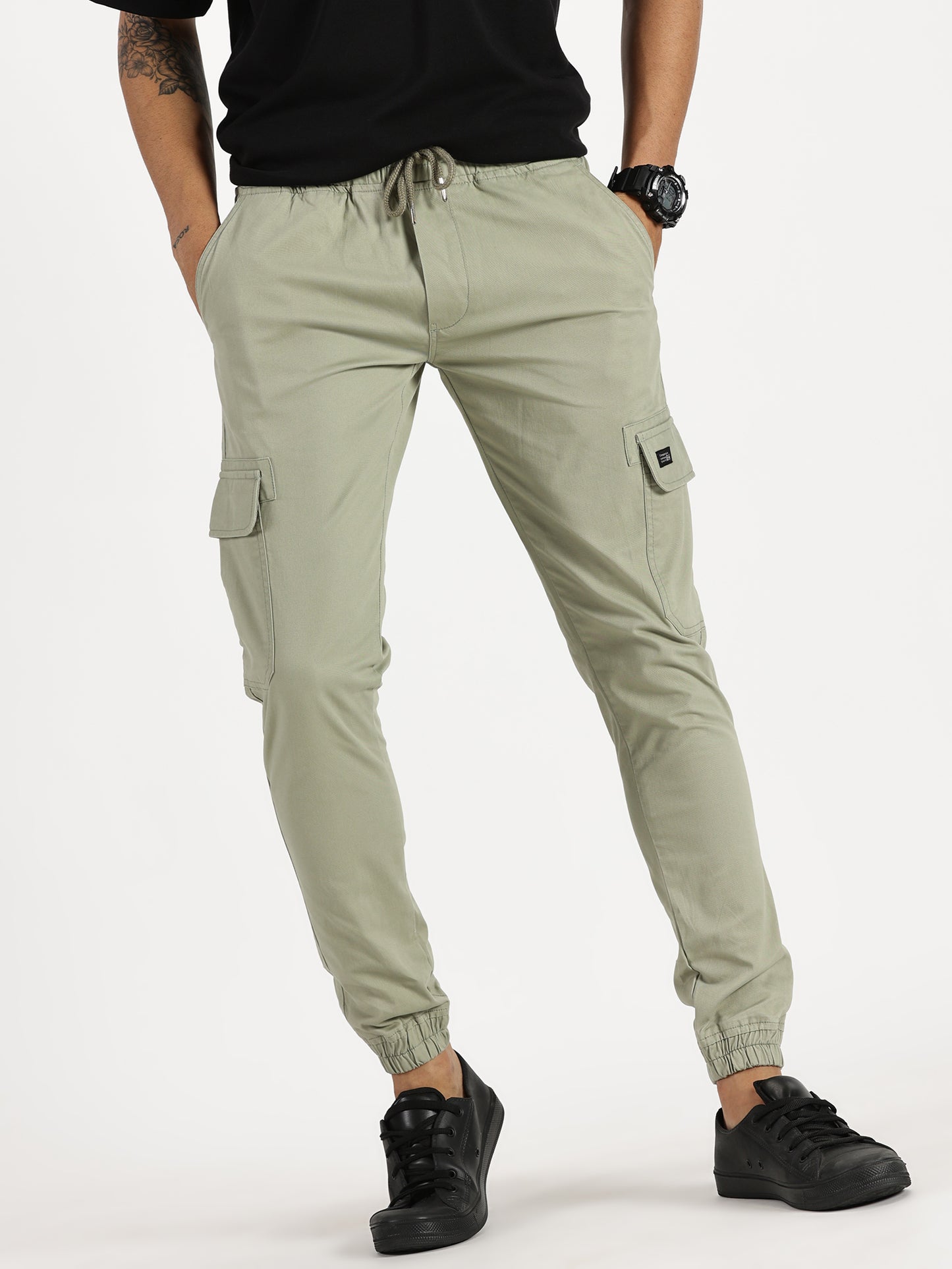 Men's Cargo Joggers - Pista