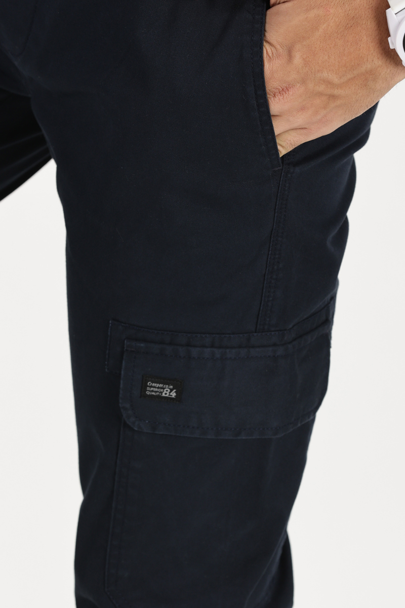 Men's Cargo Joggers - Navie
