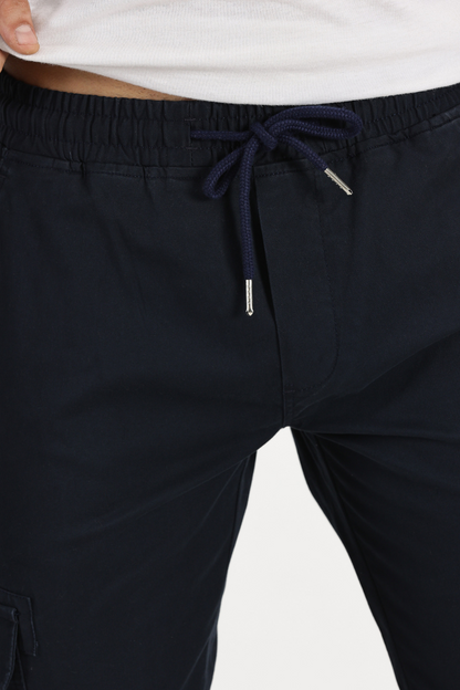 Men's Cargo Joggers - Navie
