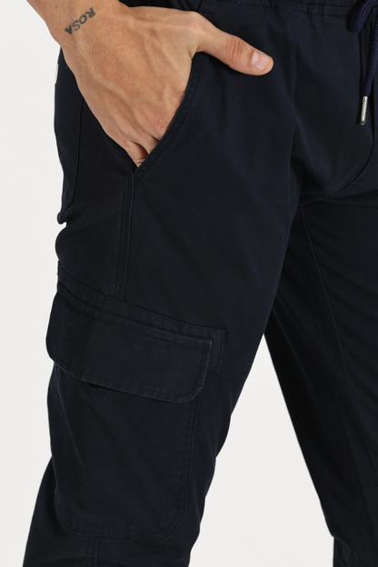 Men's Cargo Joggers - Navie