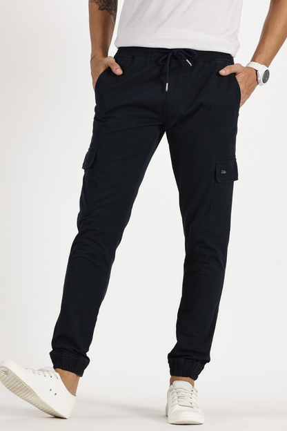 Men's Cargo Joggers - Navie