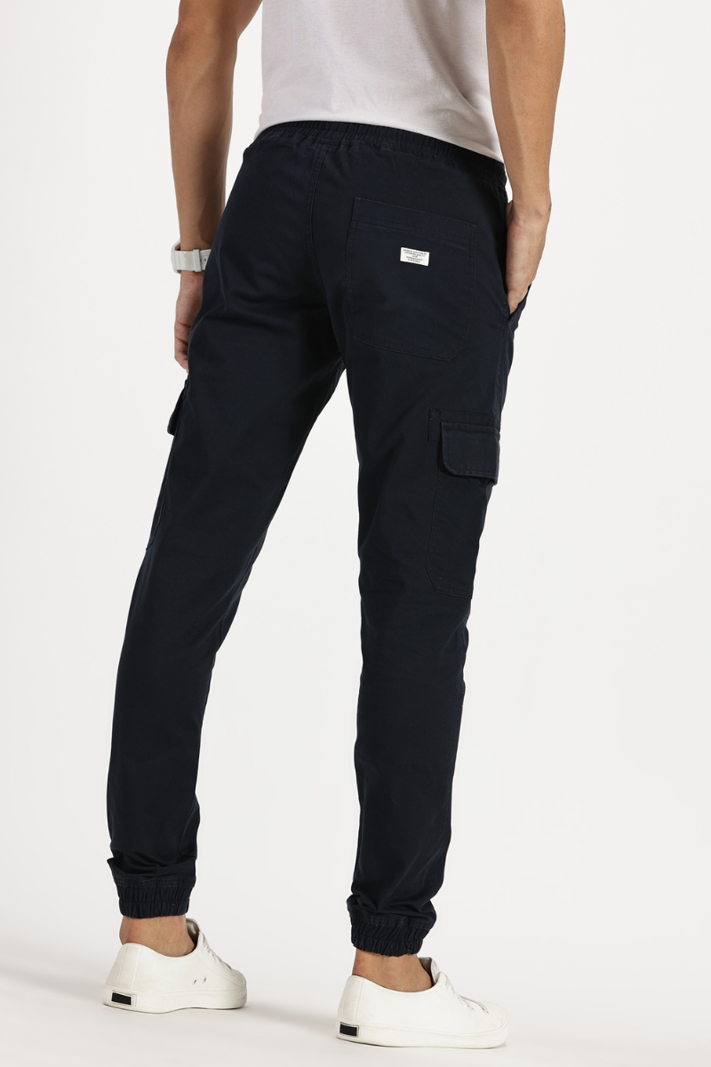 Men's Cargo Joggers - Navie