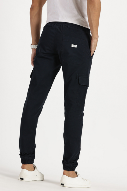 Men's Cargo Joggers - Navie