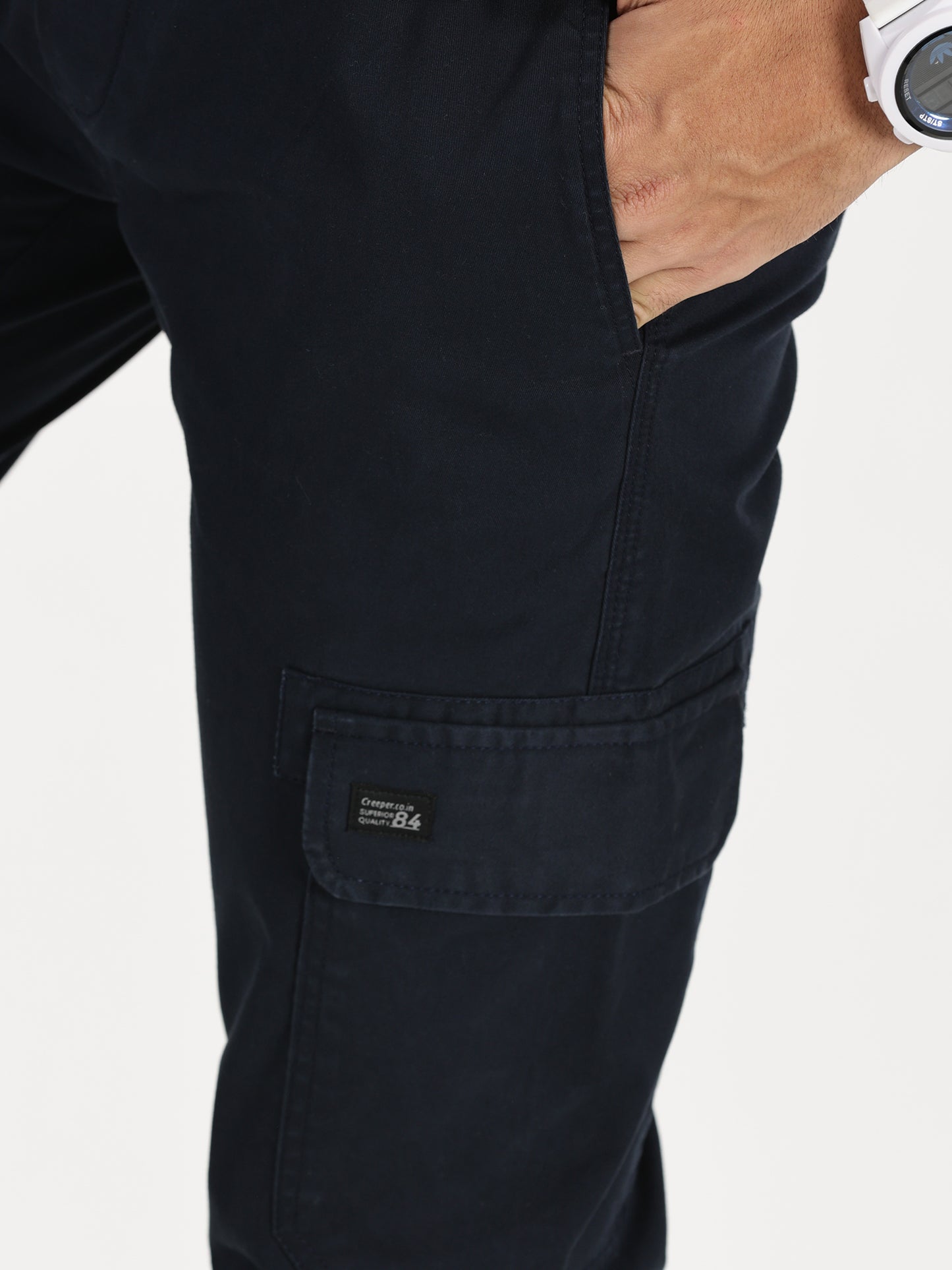 Men's Cargo Joggers - Dark