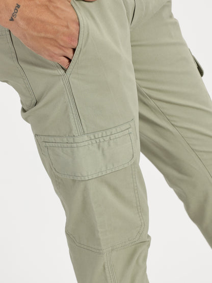 Men's Cargo Joggers - Pista