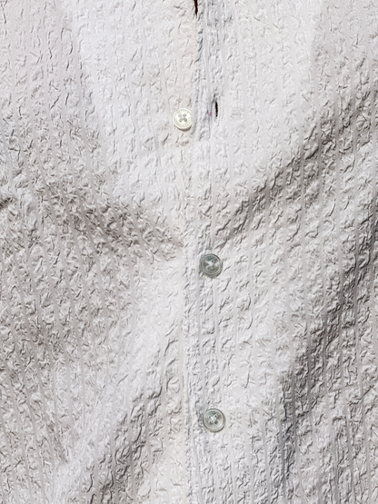 Men's Cuban Collar PoP-Corn Shirt